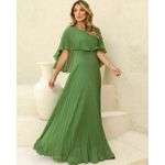 vestido laisa verde oliva