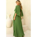 vestido laisa verde oliva