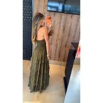 vestido Paola verde oliva 