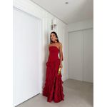 vestido Renata terracota 