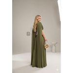 Vestido Athena verde oliva
