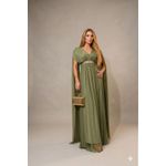 Vestido Athena verde oliva