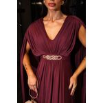 Vestido Athena Marsala 