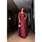 Vestido Athena Marsala 