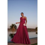 Vestido Samanta Fúcsia 