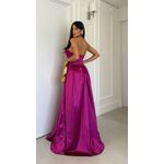 Vestido Monique Fúcsia