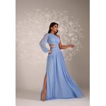 Vestido Stéfany Azul Serenity