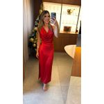 vestido Ayumi vermelho 