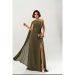 vestido Ayla verde oliva 