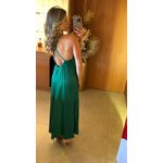 vestido midi bia verde
