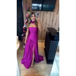 vestido aurora prada fúcsia 