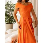 vestido Diana laranja