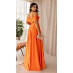 vestido Diana laranja