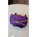 Clutch Cetim Roxa