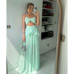 vestido jasmine verde menta 