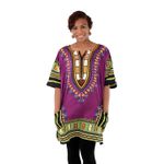 Bata Africana Dashiki Roxa