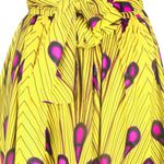 Vestido Longo Africano Ankara Amarelo