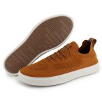 Tênis Masculino Casual Meia Caramelo - Ref: 7000 