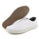 Sapatênis Casual Masculino Couro Sintetico Branco- REF: 1001 