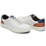 Sapatênis Casual Masculino Couro Sintetico Cinza- REF: 1001 