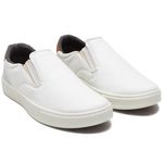 Sapatênis Casual Masculino Slip-On Lona Areia- REF: 1003 