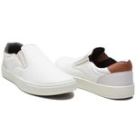Sapatênis Casual Masculino Slip-On Lona Areia- REF: 1003 