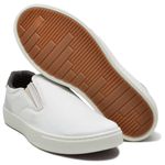 Sapatênis Casual Masculino Slip-On Lona Areia- REF: 1003 