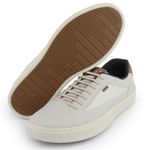 Sapatênis Casual Masculino Couro Sintetico Cinza- REF: 1005 