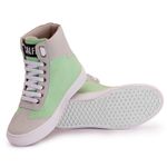Tênis Sneaker Couro Sintético Verde
