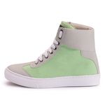 Tênis Sneaker Couro Sintético Verde