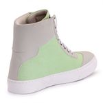 Tênis Sneaker Couro Sintético Verde