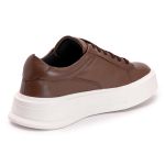 Sapatênis Casual Masculino Couro Legitimo Caramelo- REF: 60230 