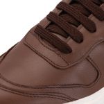 Sapatênis Casual Masculino Couro Legitimo Caramelo- REF: 60220 
