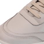 Sapatênis Casual Masculino Couro Legitimo Off White- REF: 60220 