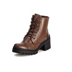 Bota Coturno Feminino Couro Legitimo Mouro - REF: 6738 