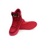 Tenis Sneaker Bawmi Cano Alto Feminino Vermelho