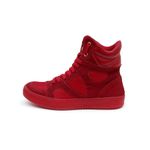 Tenis Sneaker Bawmi Cano Alto Feminino Vermelho