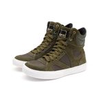 Tenis Sneaker Bawmi Cano Alto Feminino Verde Militar