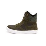 Tenis Sneaker Bawmi Cano Alto Feminino Verde Militar