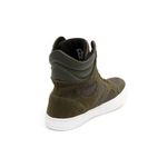 Tenis Sneaker Bawmi Cano Alto Feminino Verde Militar