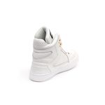 Tenis Sneaker Bawmi Cano Alto Feminino Branco