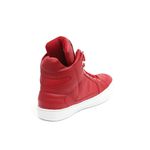 Tenis Sneaker Bawmi Cano Alto Feminino Vermelho