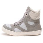 Tenis Sneaker Bawmi Cano Alto Feminino Off White