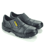 Sapato de Segurança Unissex T-Box 01 Preta em Couro, com Elástico Lateral – CA 45.651