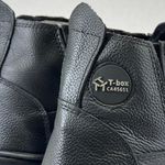 Bota de Segurança Unissex T-Box 02 Preta em Couro, Cano Médio com Elástico Lateral – CA 45.651