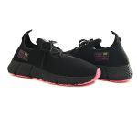 Tênis T-Box Ultra Leve Feminino – Preto com Rosa