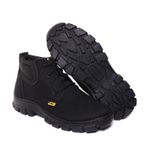 Bota de Segurança Masculina Adventure Thor Preto, Cano Médio com – CA 45.651