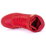 Tenis Sneaker Bawmi Cano Alto Feminino Vermelho