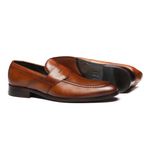 Sapato Masculino Mocassim Social Gcg Machiato Camel