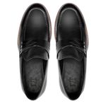 Sapato Masculino mocassim casual essence preto
